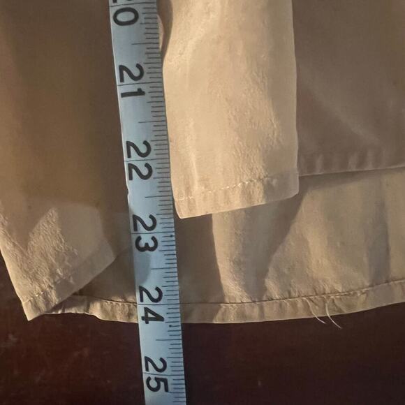 Anna & Frank Silk Blouse Beige XL Women's Foundation Piece Business Feminine - Picture 4 of 5